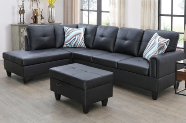 Sectional w/ Ottoman